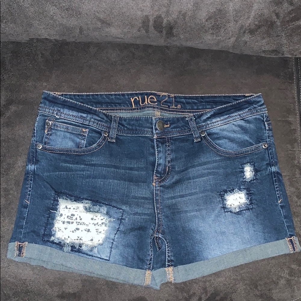 Jean shorts